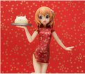 Emon Toys is The Order A Rabbit?: Cocoa (Chinese Dress Version) 1: 7  /DD14/122