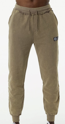 NEW Alphalete  MEN Heavyweight Washed Terry Jogger Smokey Quartz SIZE M /RG19/120