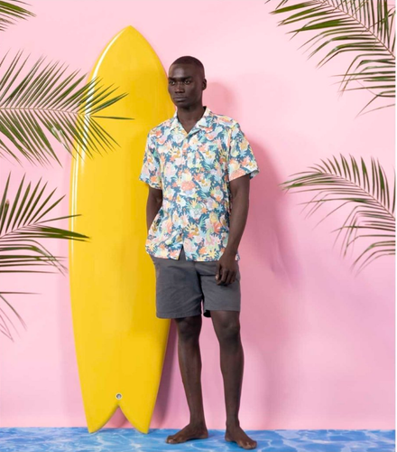 NEW Pokémon Tropical Blossoming Friendships Tropical Shirt - Adult  S /CH28/122