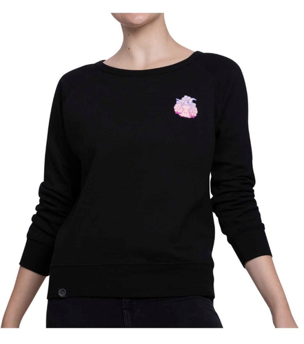 NEW Pokémon Stories: Mimikyu Dreams Black Capped Neck Sweatshirt - Adult L /CH280