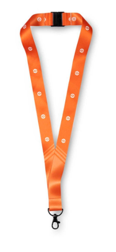 NEW Pokemon Center: Pokémon Orange Lanyard /CH11/120