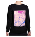 NEW Pokémon Stories: Mimikyu Dreams Black Capped Neck Sweatshirt - Adult L /CH281