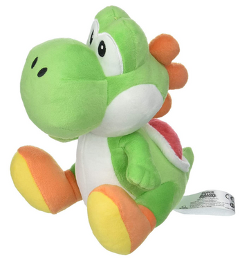 NEW Little Buddy Super Mario All Star Collection 1416 Yoshi Stuffed Plus CH30/120
