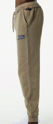 NEW Alphalete  MEN Heavyweight Washed Terry Jogger Smokey Quartz SIZE M /RG19/122