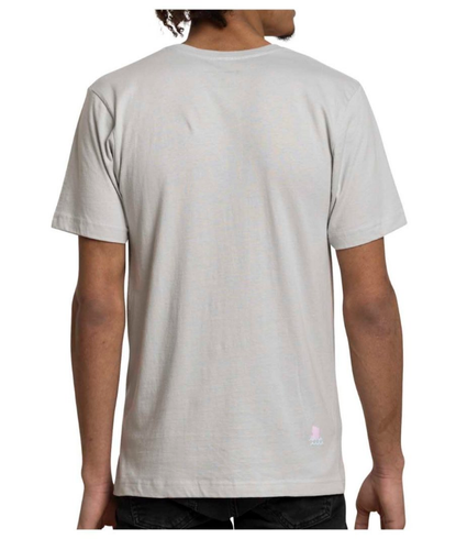 POKEMON Espeon & Umbreon Summer Fun Gray Relaxed Fit Crew Neck T-Shirt L/CH18/121