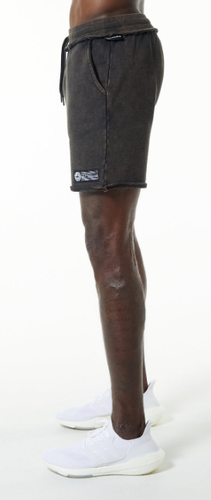 NEW Alphalete Heavyweight Washed Terry Short ONYX  SIZE M /RG7/120