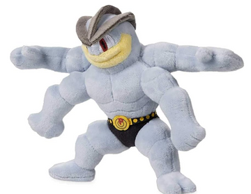 NEW POKEMON CENTER Machamp Posable Poké Plush, 8 ¾ Inch /CH5/120