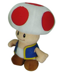 NEW Little Buddy Super Mario All Star Collection  Toad Stuffed Plush DA13/122