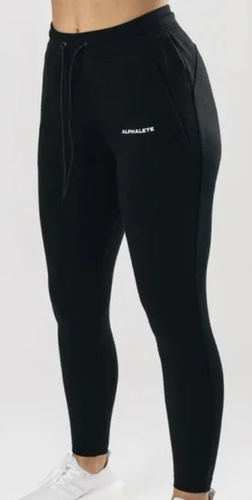 NEW ALPHALETE Women's Essential Core Jogger BLACK size  XXXL  /RG19/120