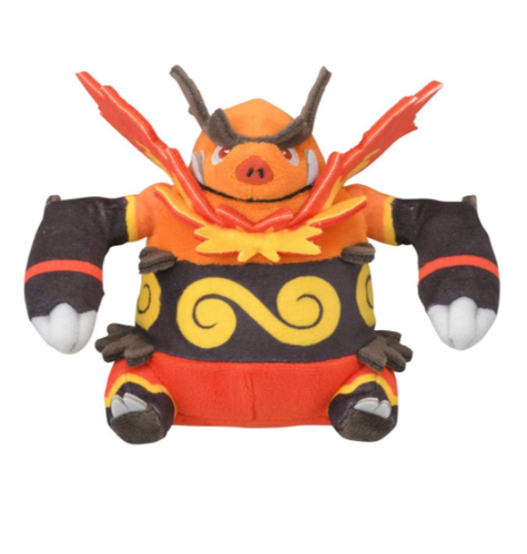 NWT Pokemon Center: Emboar Sitting Cuties Plush - 6 In. /CH9/121