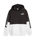NEW Puma BOYS PUMA POWER COLORBLOCK HOODIE FL, Puma Black  XL /CH10/120