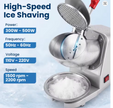 OPEN BOX YODHOSA Electric Ice Crusher 500W  Ice Machine 65-80KG