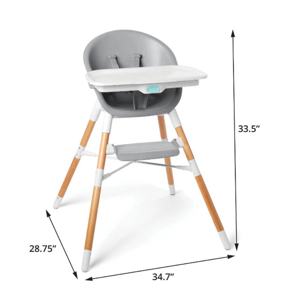 Used/Like New Skip Hop Baby High Chair, EON 4-in-1, Slate Blue