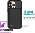 Battery Case for iPhone 14 Pro Max Rechargeable Portable Charging 6.7 inch
