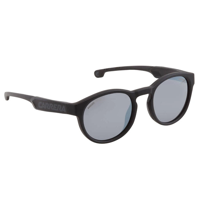 New Carrera CARDUC 012/S 08A T4 Black /Grey Silver Mirror 51/22/145 Unisex Sunglasses