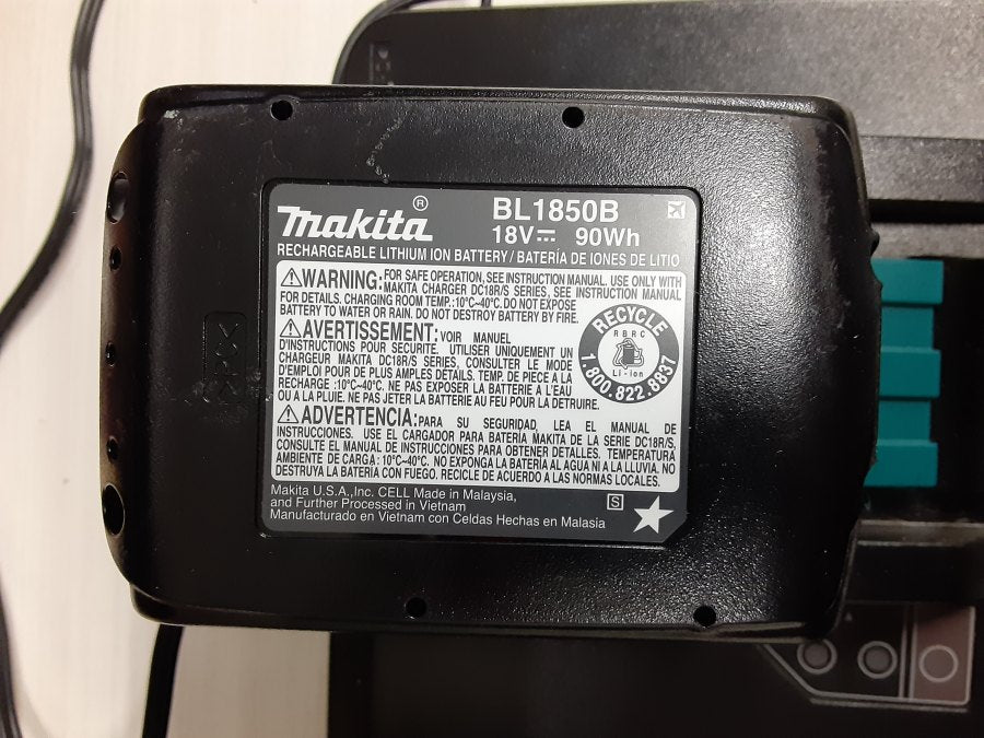Dual Charger DC18RD for Makita 14.4V 18V Lithium-ion Battery BL1850B