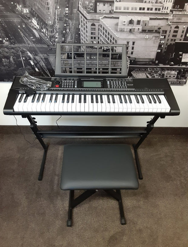 LIKE NEW Donner Keyboard Piano 61 Key, Electric Keyboard Kit with 249 Voices