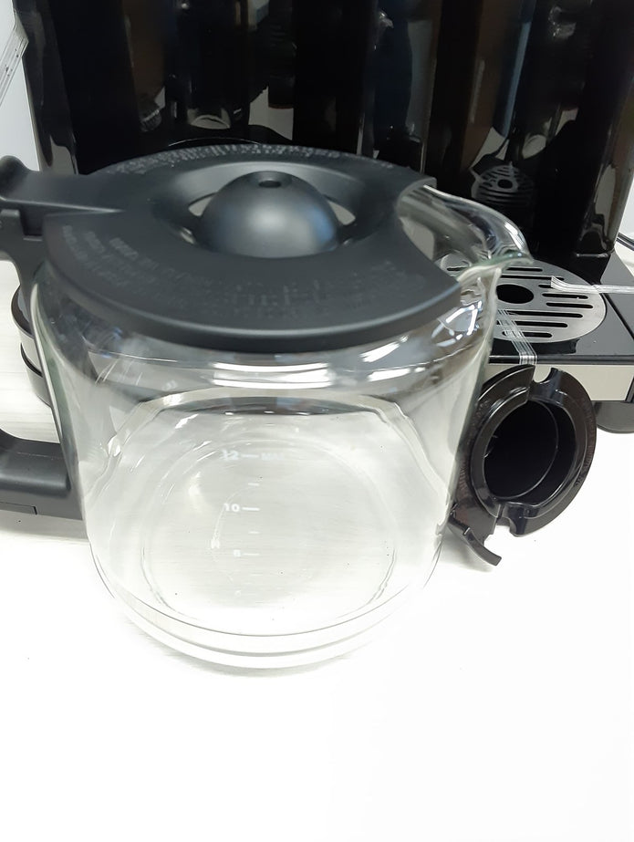 USED/LIKE NEW AIRMSEN 12-Cup Programmable Dual Coffee Maker-HR-CM307U
