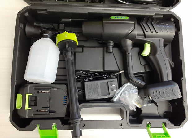 USED YKYI Cordless Pressure Washer Battery Powered, 30 Speed Level, 1200 PSI Portable Power Washer