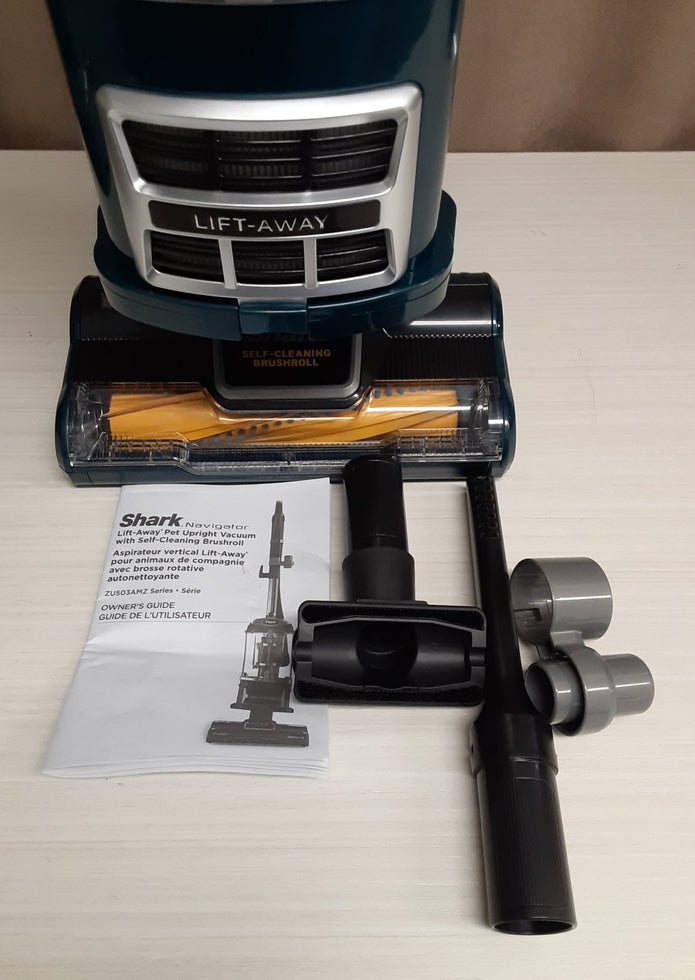 DEMO/ LIKE NEW Shark Navigator Lift-Away Vacuum, Self-Cleaning, HEPA, Teal, ZU503AMZ