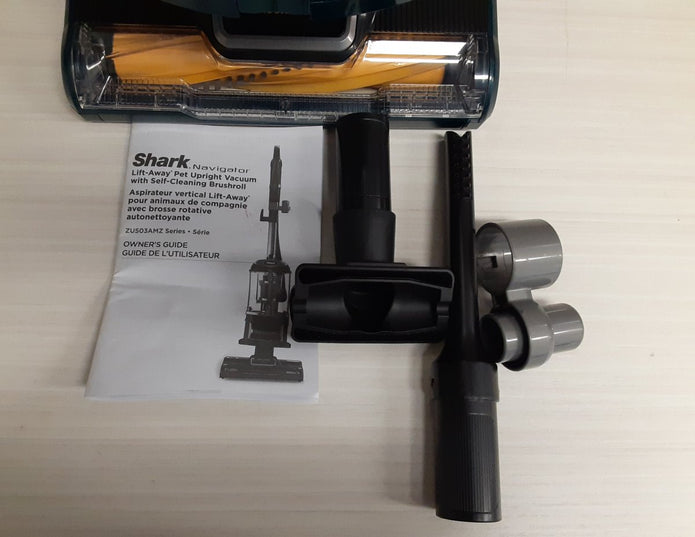 DEMO/ LIKE NEW Shark Navigator Lift-Away Vacuum, Self-Cleaning, HEPA, Teal, ZU503AMZ