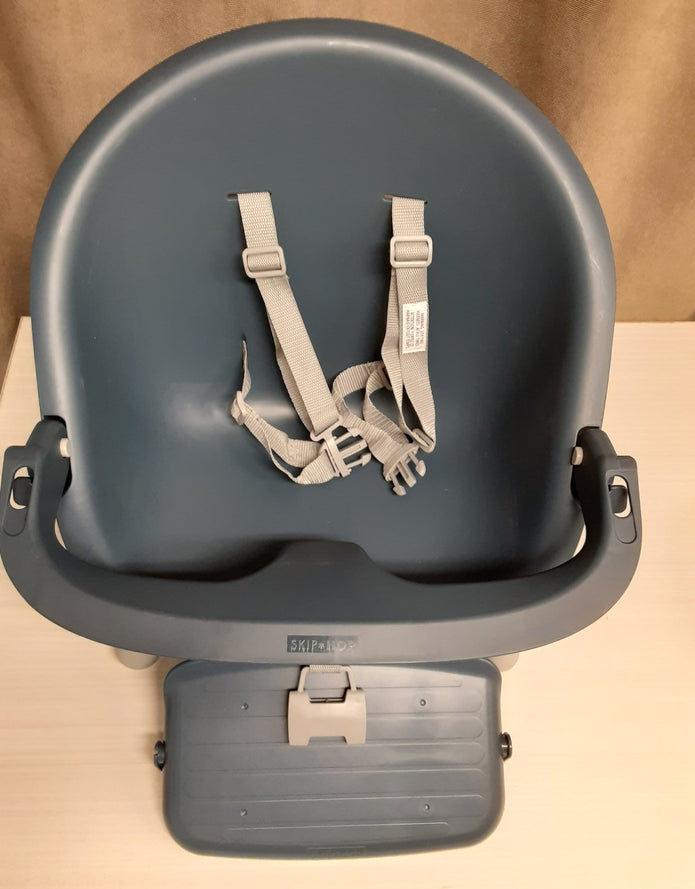Used/Like New Skip Hop Baby High Chair, EON 4-in-1, Slate Blue