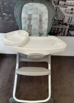 Ingenuity Full Course 6-in-1 High Chair - Baby to 5 Years Old, 6 Convertible Modes, 2 Dishwasher Safe Trays - Astro