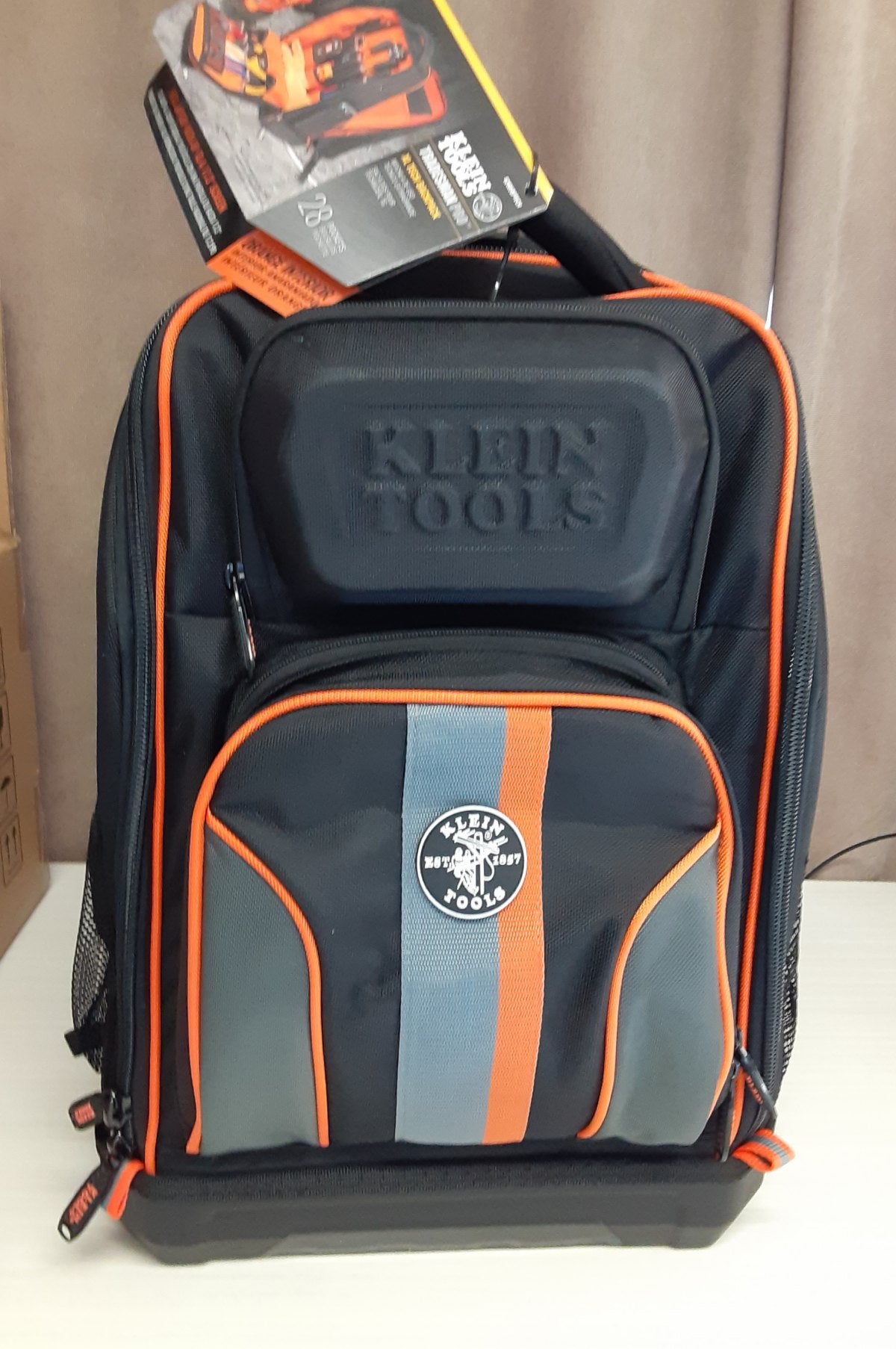 DEMO/LIKE NEW Klein Tools 62805BPTECH 28-Pocket Laptop Backpack Tool Bag, Extra-Large Tech Tool Backpack