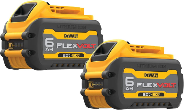 DEWALT DCB606-2 20/60V Max Flexvolt 6.0 Ah Battery Dual Pack