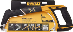 Dewalt DWHT20547L 5-in-1 Hacksaw, 12 Inches