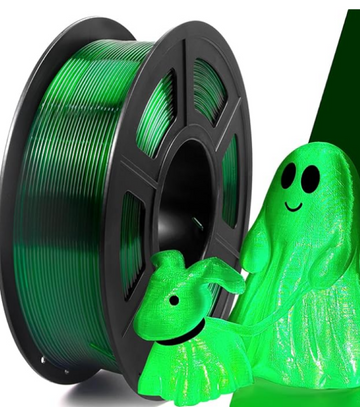 Filaments Depot PCTG 1.75mm 0.5kg/1kg -Semi-Transparent Green / 1 KG
