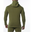 New Alphalete Men’s ELMTS Fitted Hoodie - Olive, Size M (265407)