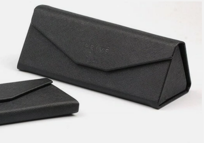 Prive' Revaux THE MONTANA/S 0807/M9  55-15-140 Polarized Grey Geometric  Sunglasses