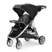 New Chicco Bravofor2 LE 2 Passenger Standing/Sitting Quick Fold Stroller/ BLACK