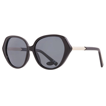 Prive' Revaux THE MONTANA/S 0807/M9  55-15-140 Polarized Grey Geometric  Sunglasses