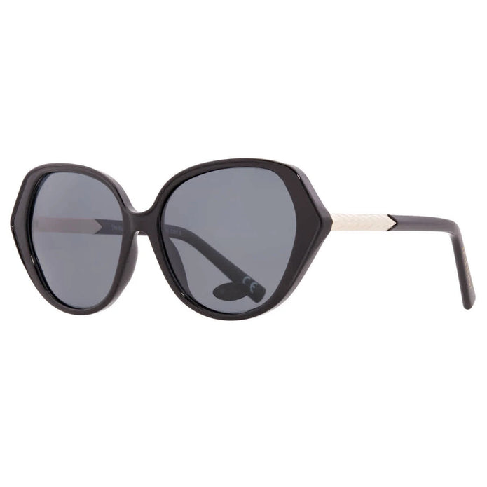 Prive' Revaux THE MONTANA/S 0807/M9  55-15-140 Polarized Grey Geometric  Sunglasses