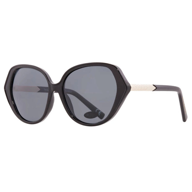 Prive' Revaux THE MONTANA/S 0807/M9  55-15-140 Polarized Grey Geometric  Sunglasses
