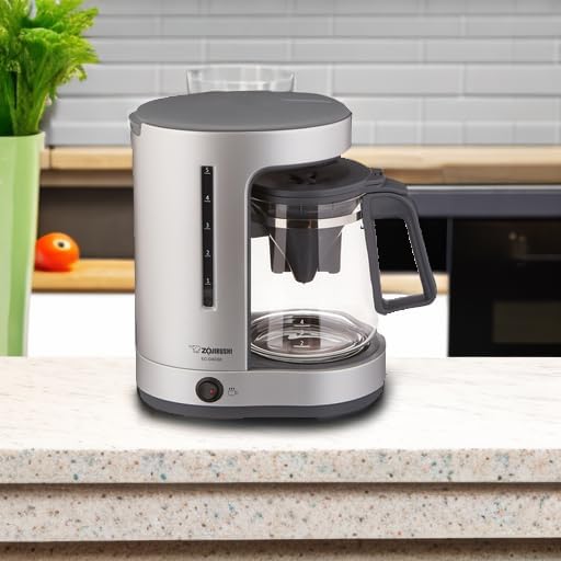 NEW/OPEN BOX Zojirushi Zutto EC-DAC50 Coffee Maker SILVER
