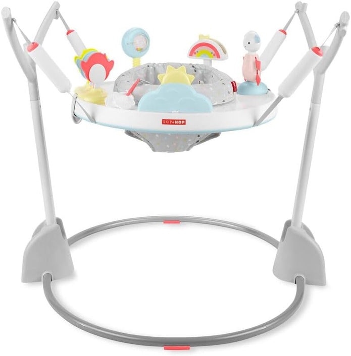 Skip Hop Baby Silver Lining Cloud Play  Fold Activity Center Jumper, 4M+