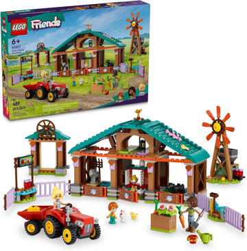 LEGO Friends Farm Animal Sanctuary Building Toys Set (42617)