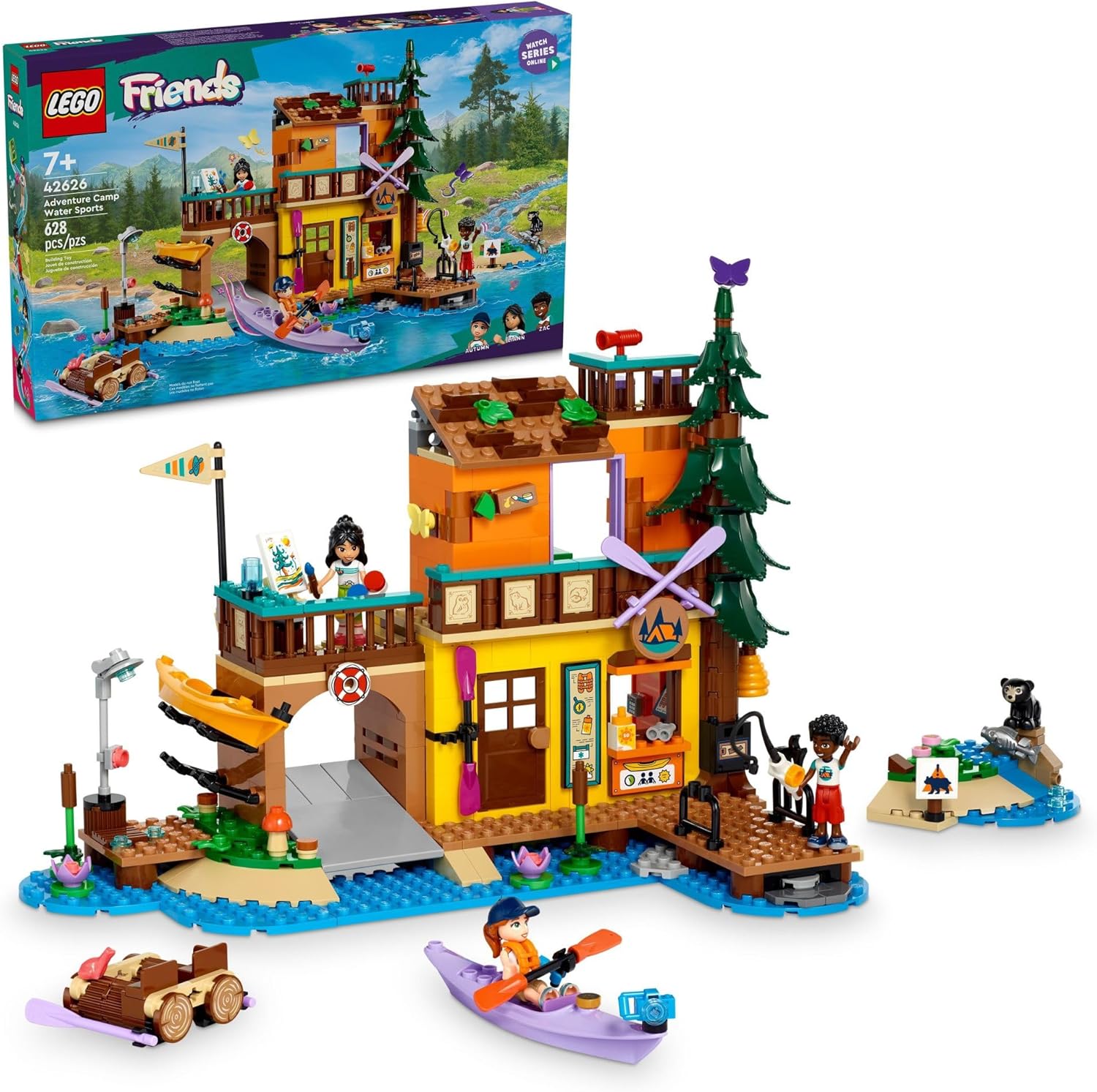 LEGO Friends Adventure Camp Water Sports Outdoor Toy (42626)
