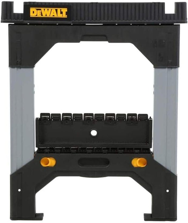 Dewalt DWST11031 Adjustable Metal Legs Sawhorse,Black