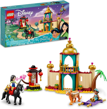 LEGO Disney Princess Jasmine and Mulan Adventure  Palace Set (43208)