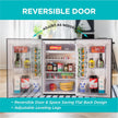 Black+Decker BCRK43 Compact Refrigerator Energy Star Single Door Mini Fridge with Freezer, 4.3 Cubic Ft