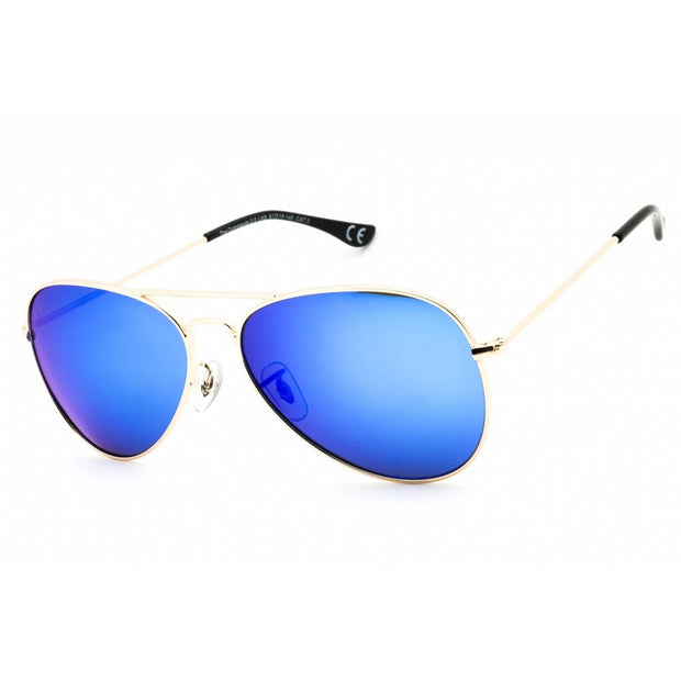 Prive Revaux COMMANDO 2.0/S 0J5G 5X Gold /Blue Mirror 61-15-145 Sunglasses