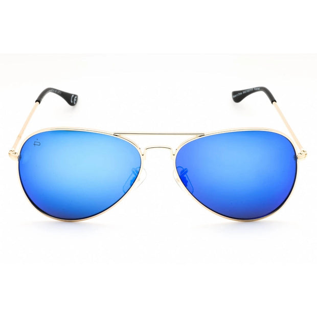 Prive Revaux COMMANDO 2.0/S 0J5G 5X Gold /Blue Mirror 61-15-145 Sunglasses