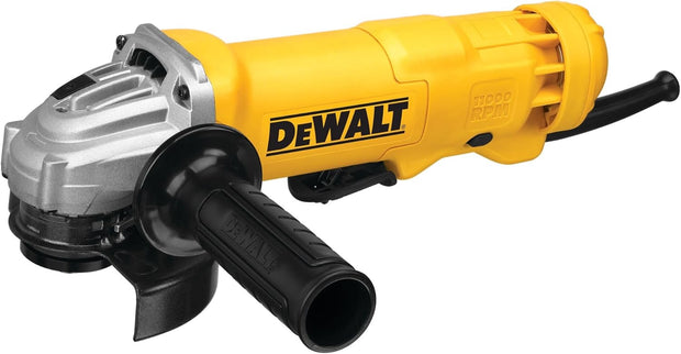 DEWALT Angle Grinder Tool, Paddle Switch, 4-1/2-Inch, 11-Amp (DWE402), Black