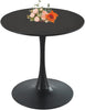 NEW/OPEN BOX Howhio Black Round Dining Table, 24 Inches Tulip Round Kitchen Table