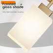 NEW/OPEN BOX AONEON Vanity Lighting Fixtures with White Frosted Glass Shade, Brushed Gold Wall Lamps