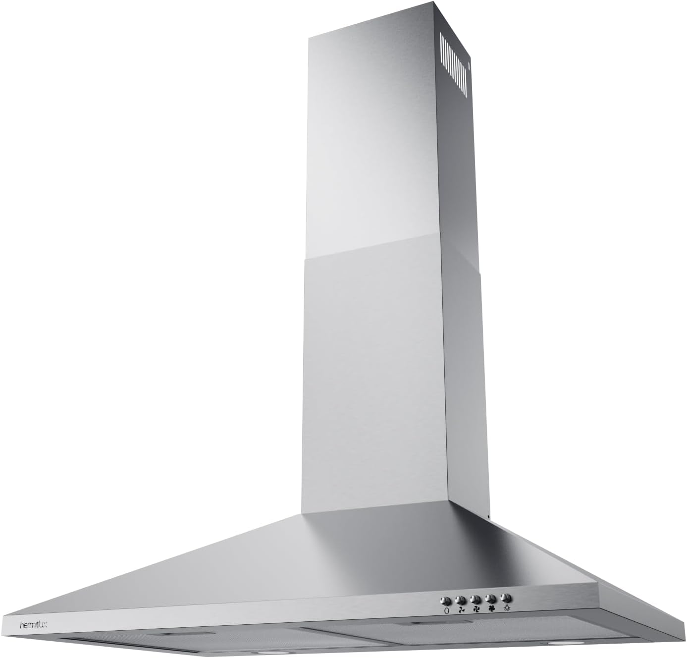 NEW Hermitlux 30 Inch Wall Mount Range Hood, Stainless Steel Kitchen Vent Hoods HMX-USD24Y75AC